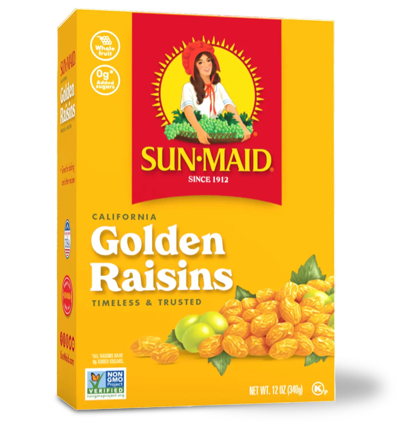 Golden Raisins package