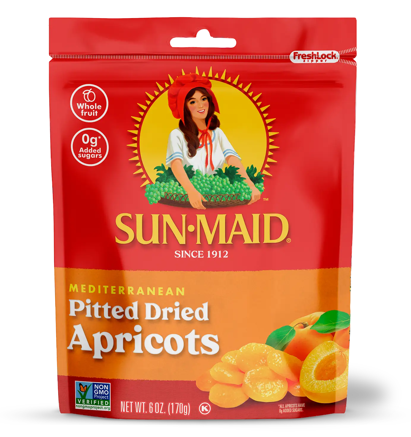 Dried Apricots package