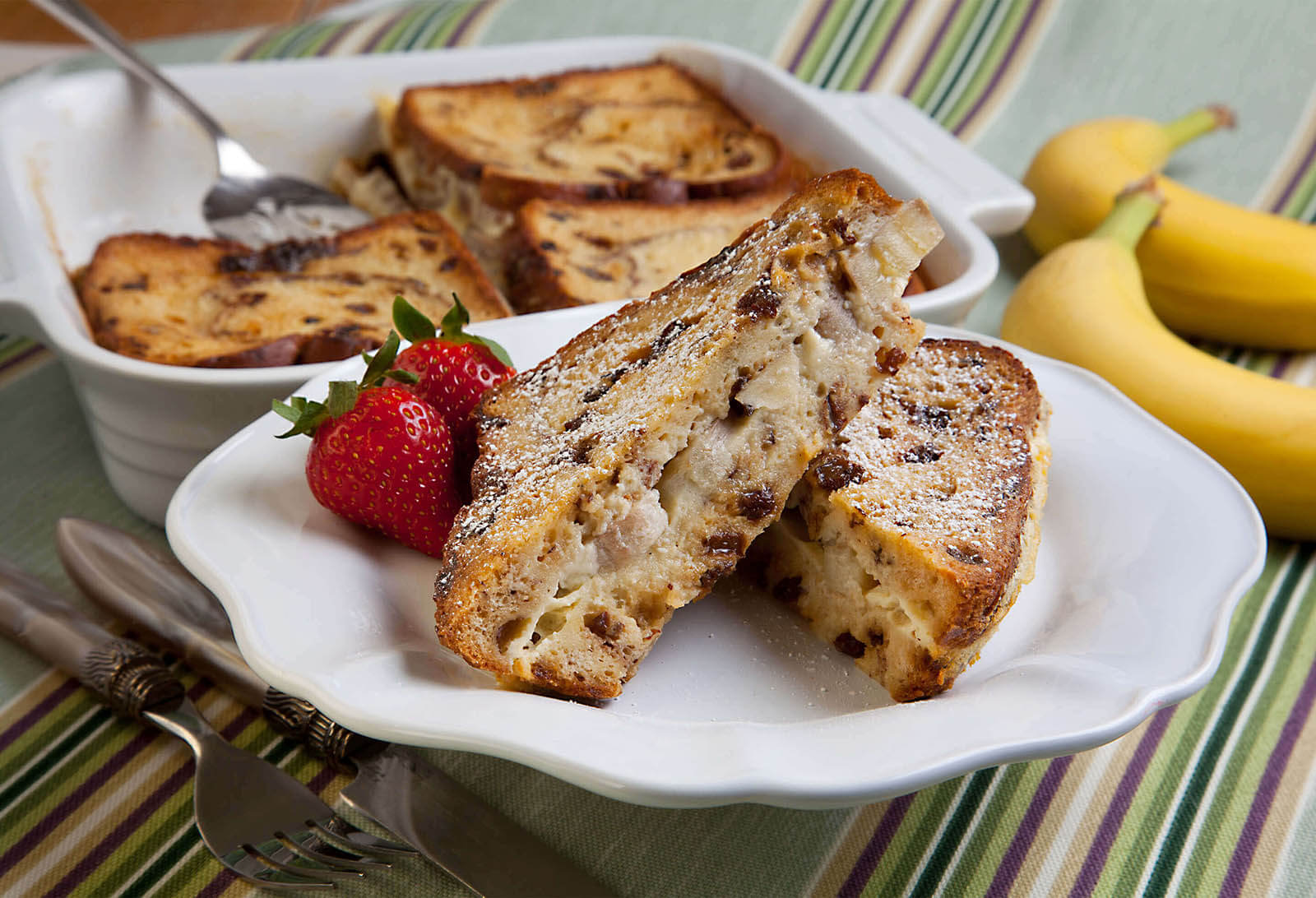 Banana Raisin French Toast