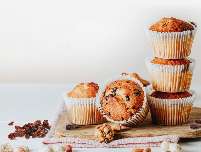 Rasin muffins