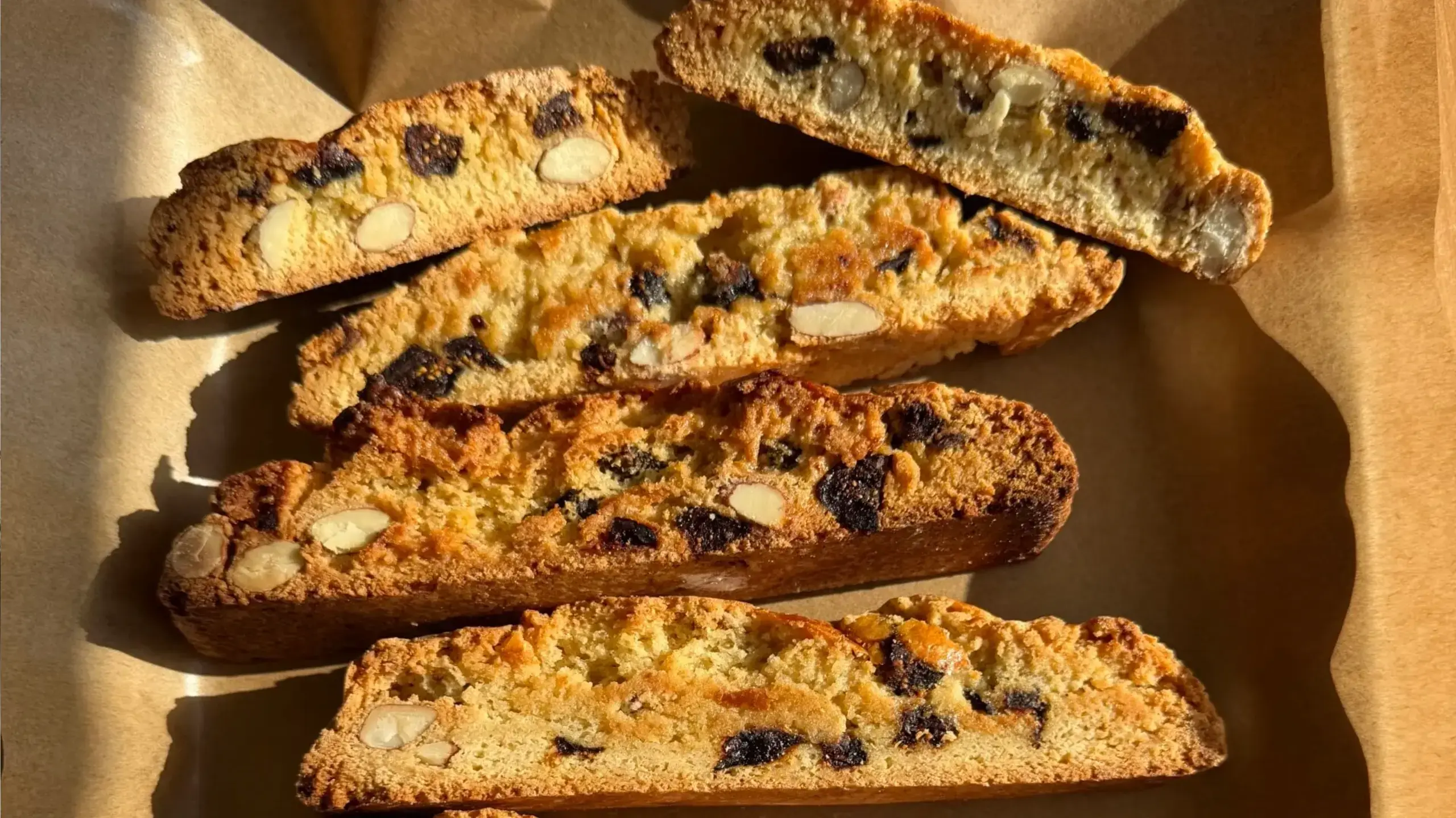 Fig and Almond Biscotti