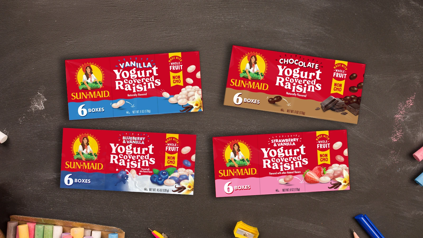 School Snacks - Yogurt Raisins