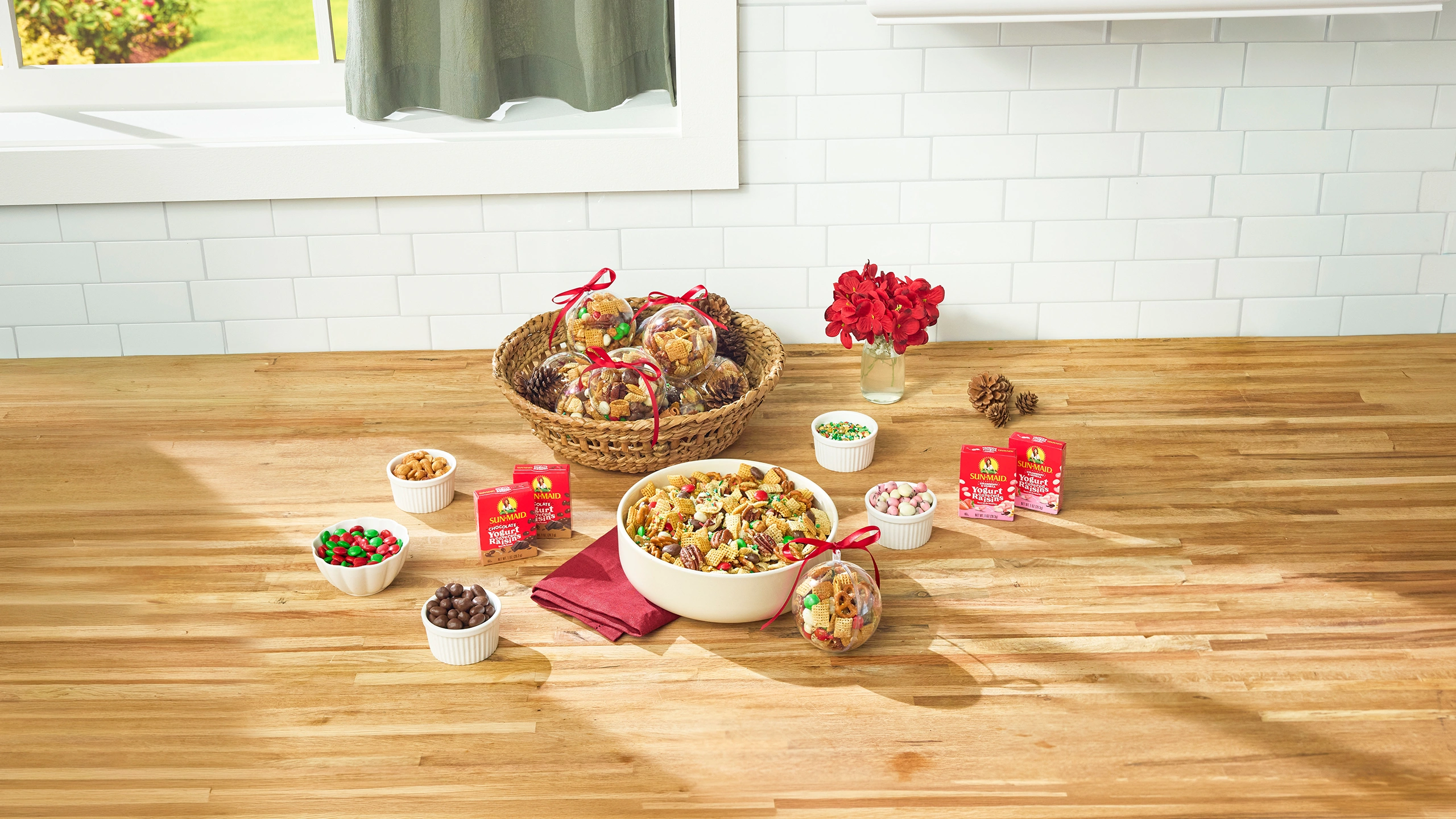 Holiday Trail Mix Ornaments
